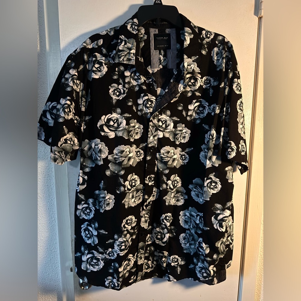 Cactus Man Ricky Singh Floral Print XXXL